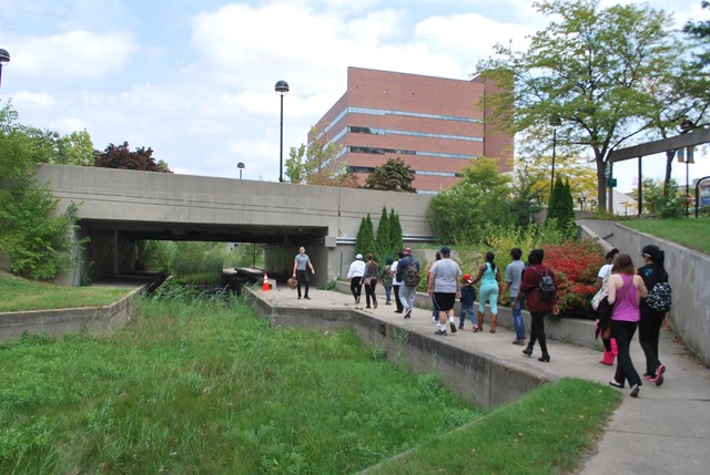 Site-Specific Performance as Community Engagement at Flint's Riverbank Park 03