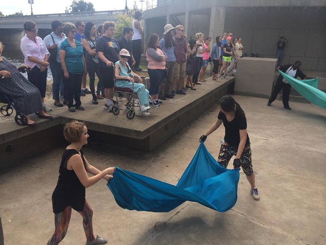 Site-Specific Performance as Community Engagement at Flint's Riverbank Park 12