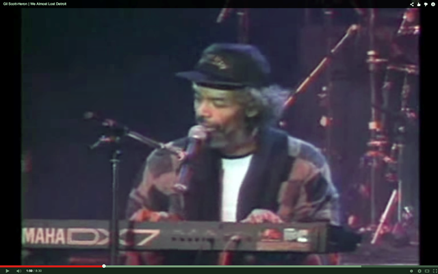 Gil Scott-Heron, We Almost Lost Detroit, 1990 U.K.