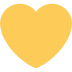 yellow heart