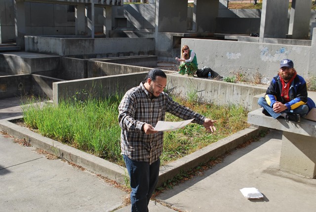 Site-Specific Performance as Community Engagement at Flint's Riverbank Park 07